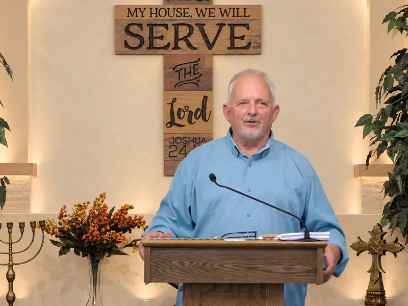 Pastor Kevin Henesy speaking at Calvary Chapel Island of Grace